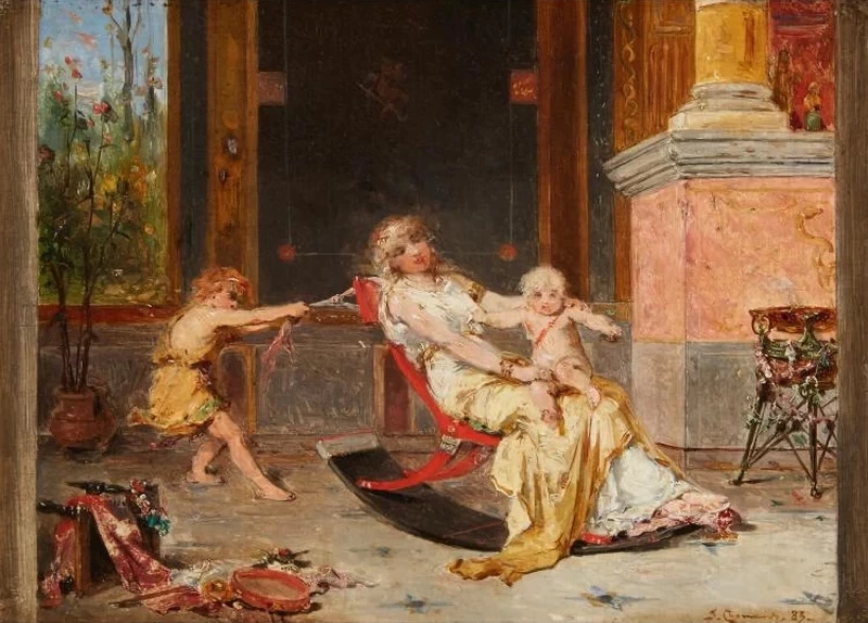 Pierre Olivier Joseph Coomans - Interno classico